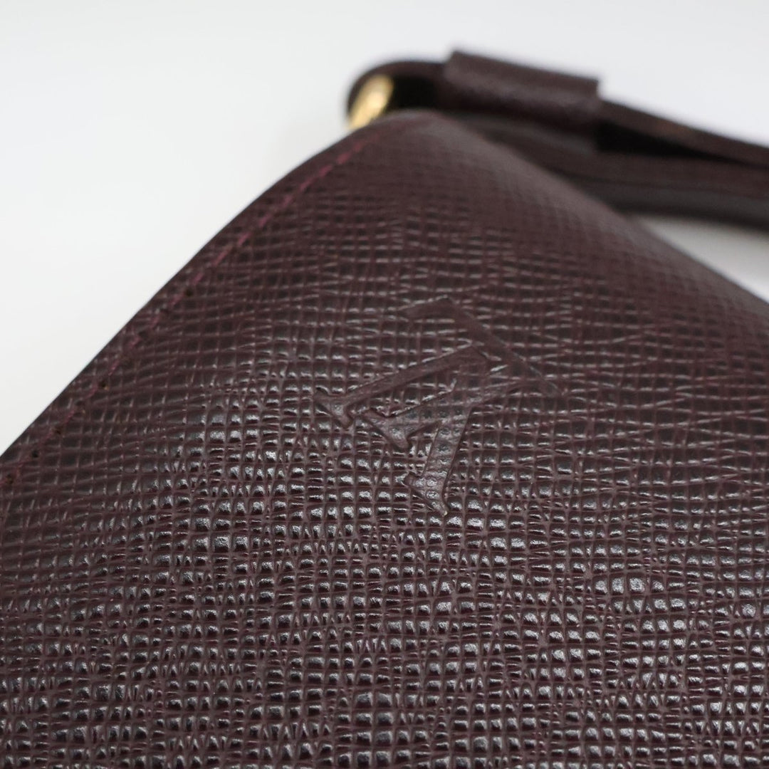 Louis Vuitton Burgundy Epi Leather Orsay Clutch Bag - Lux Central
