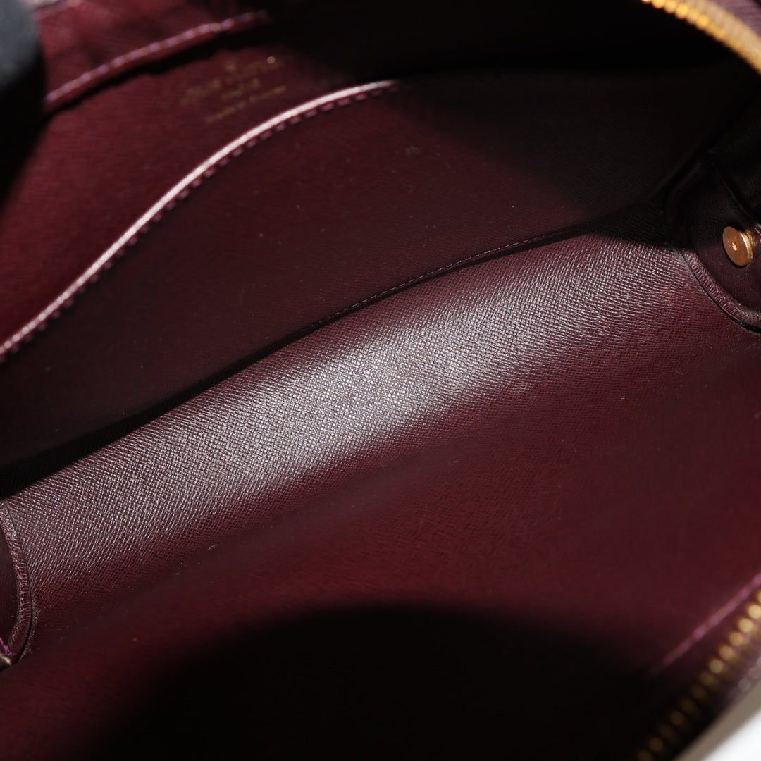 Louis Vuitton Burgundy Epi Leather Orsay Clutch Bag - Lux Central