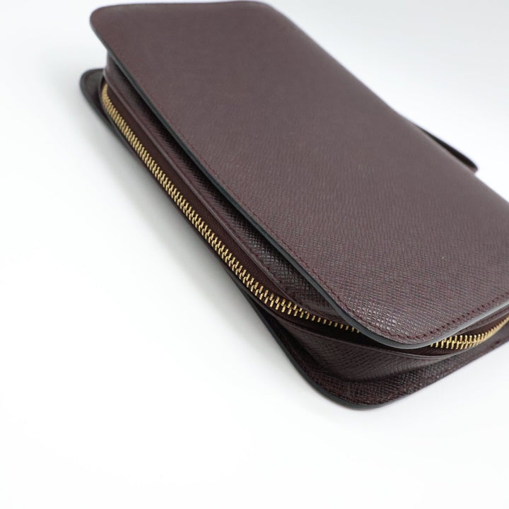 Louis Vuitton Burgundy Epi Leather Orsay Clutch Bag - Lux Central