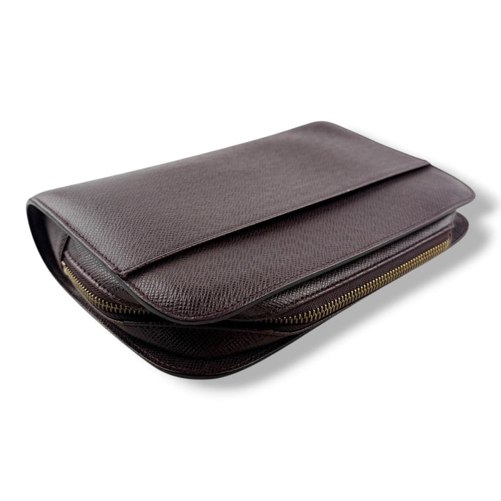 Louis Vuitton Burgundy Epi Leather Orsay Clutch Bag - Lux Central