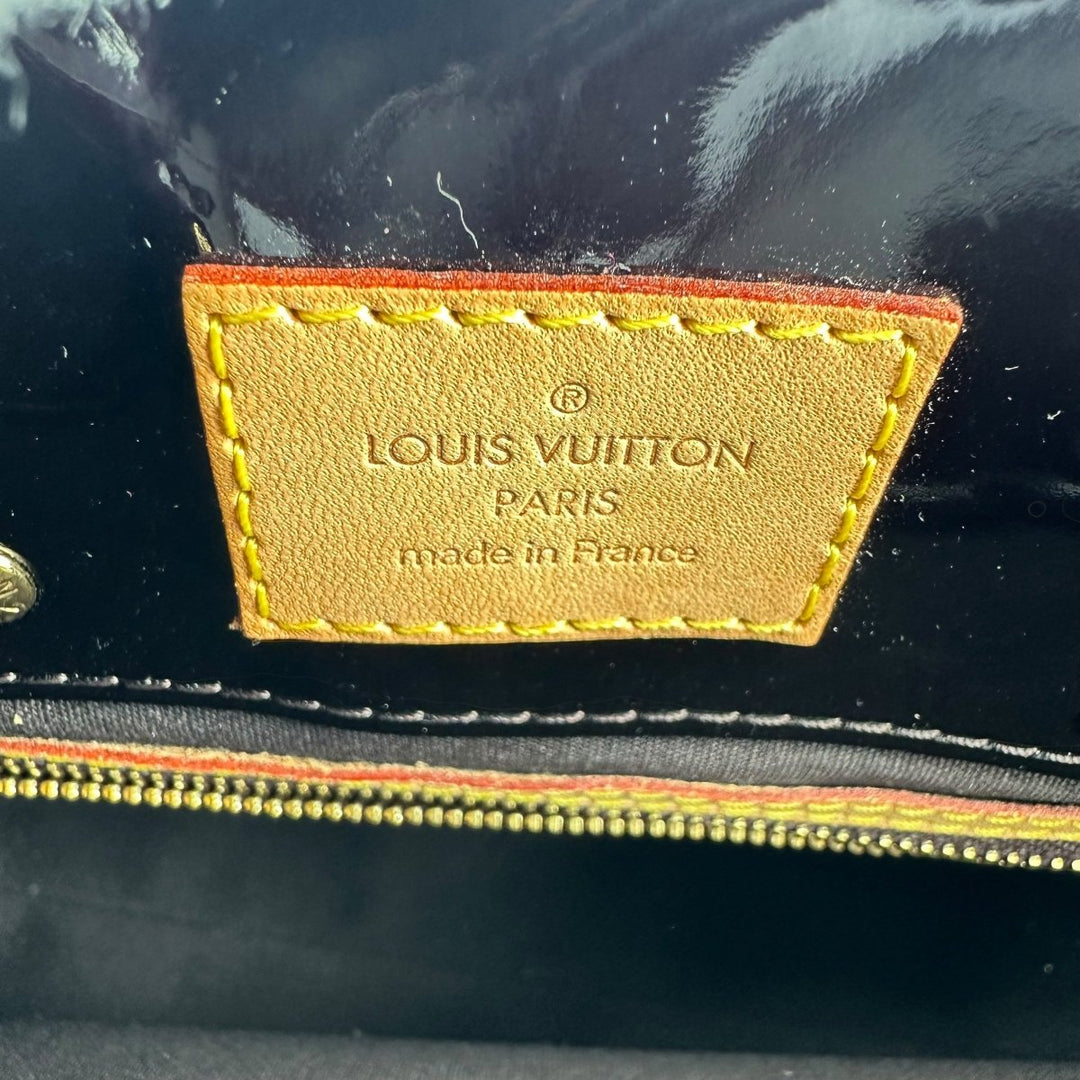 Louis Vuitton Burgundy Vernis Reade PM Tote - Lux Central