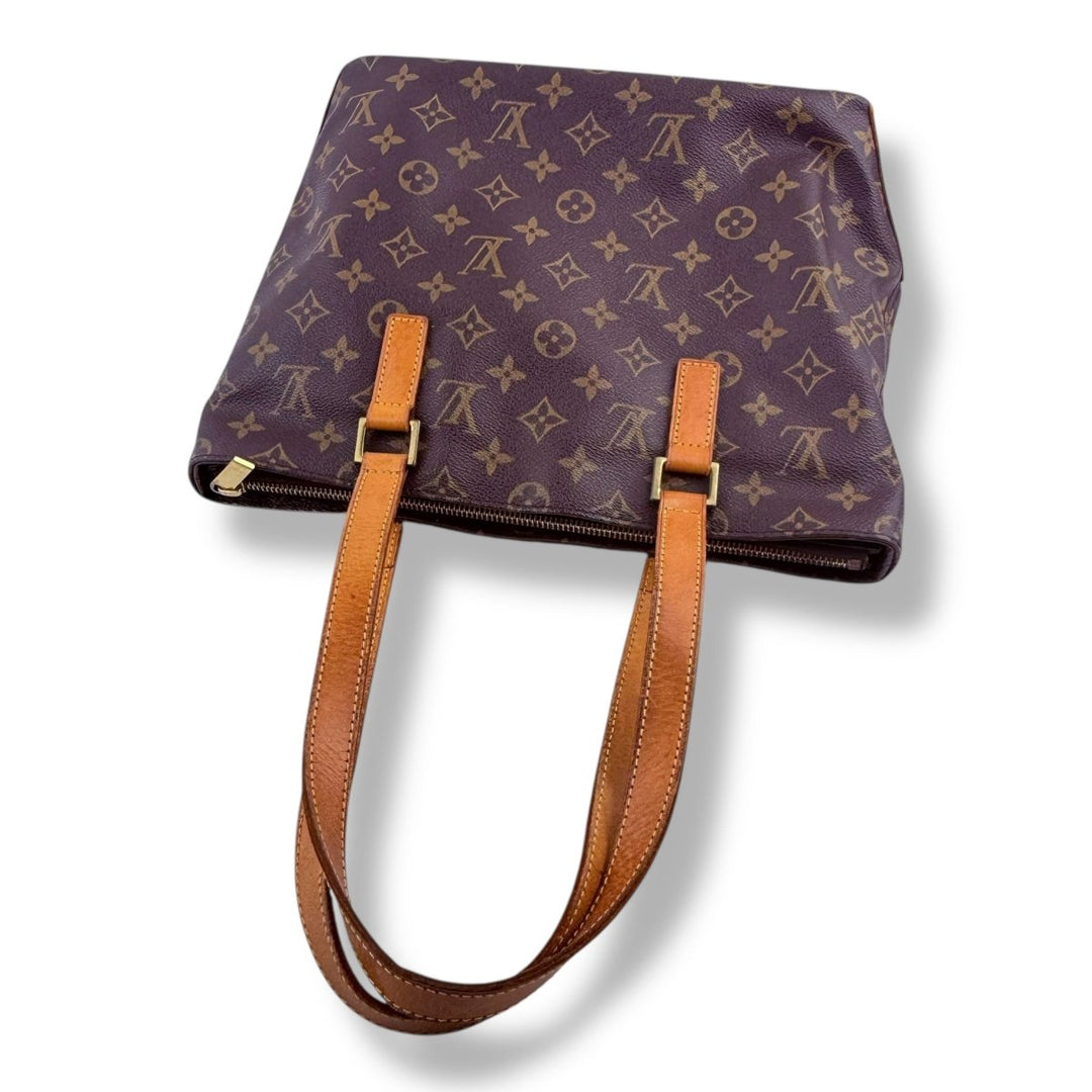 Louis Vuitton Cabas Piano Brown Monogram Tote Bag - Lux Central