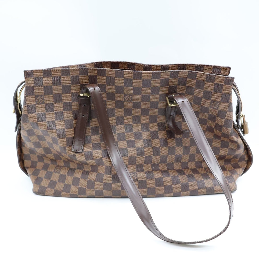 Louis Vuitton Chelsea Damier Ebene Handbag - Lux Central