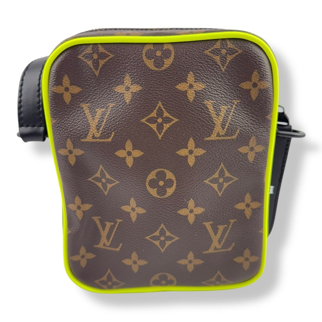 Louis Vuitton Christopher Brown/Neon Monogram Messenger Bag - Lux Central