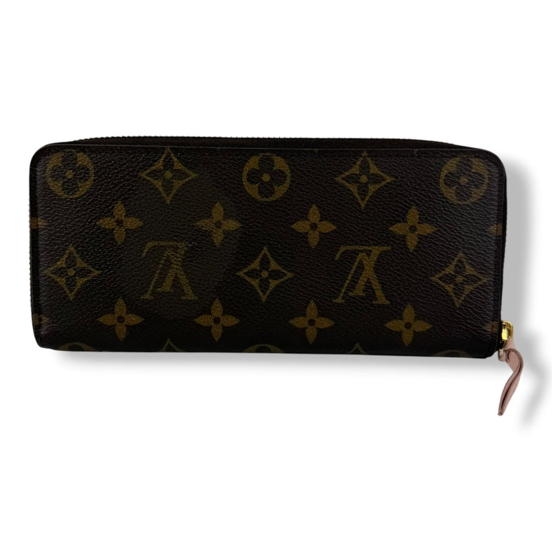 Louis Vuitton Clemence Brown Monogram Femme Wallet - Lux Central