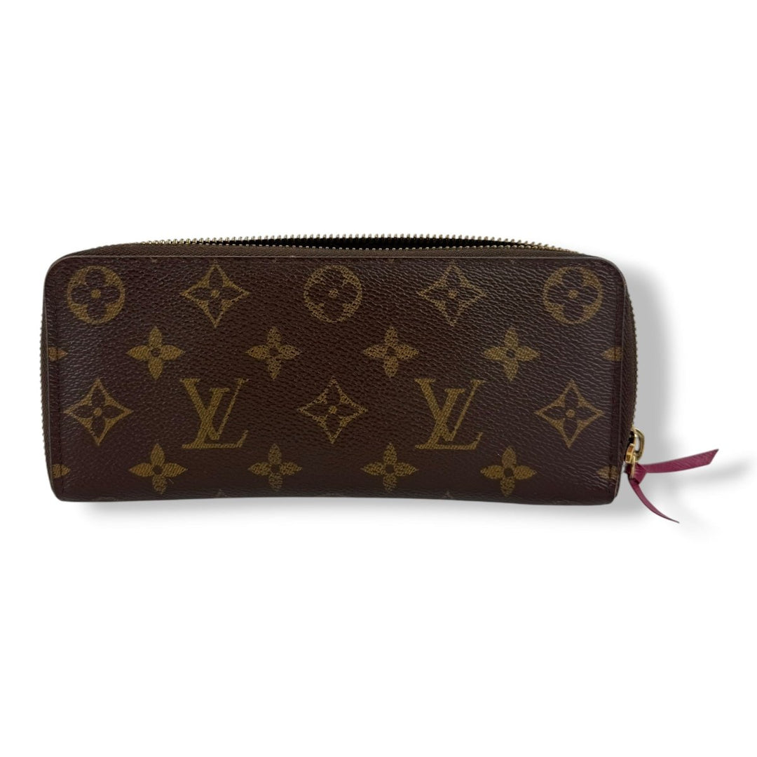 Louis Vuitton Clemence Brown Monogram Femme Wallet - Lux Central