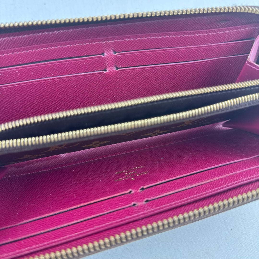 Louis Vuitton Clemence Brown Monogram Femme Wallet - Lux Central