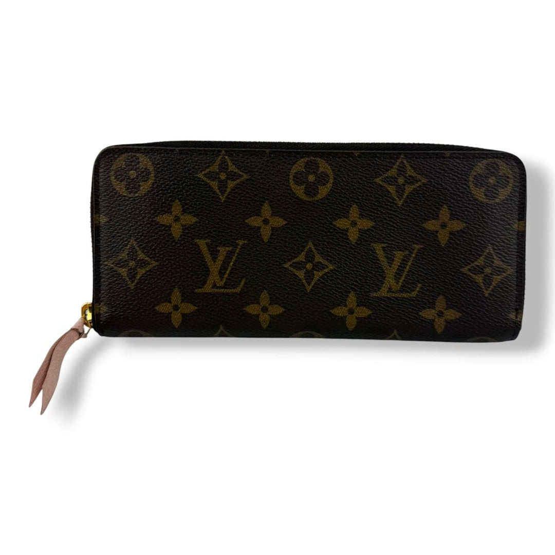 Louis Vuitton Clemence Brown Monogram Femme Wallet - Lux Central