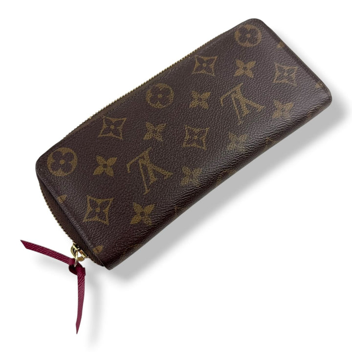 Louis Vuitton Clemence Brown Monogram Femme Wallet - Lux Central