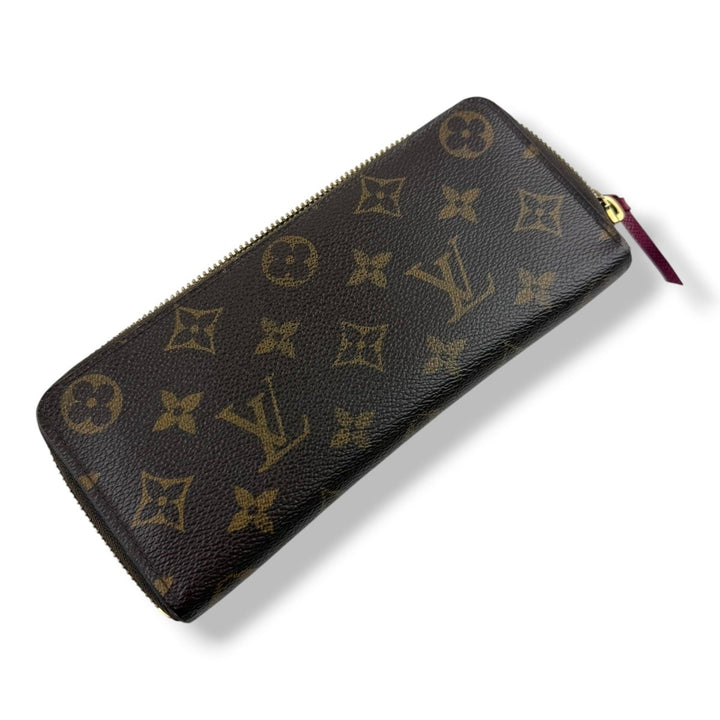 Louis Vuitton Clemence Brown Monogram Femme Wallet - Lux Central