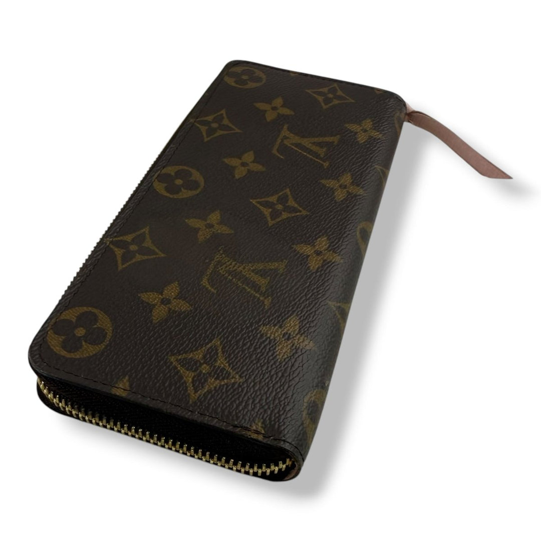 Louis Vuitton Clemence Brown Monogram Femme Wallet - Lux Central