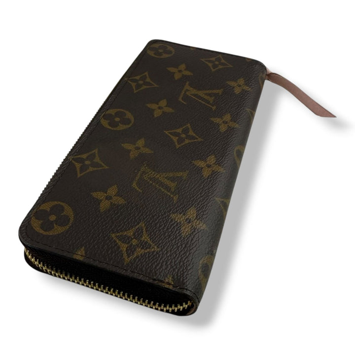 Louis Vuitton Clemence Brown Monogram Femme Wallet - Lux Central