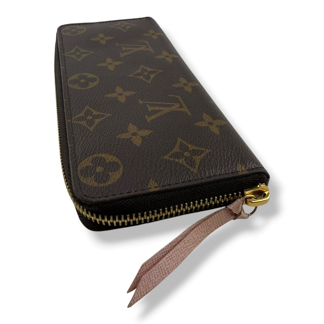 Louis Vuitton Clemence Brown Monogram Femme Wallet - Lux Central