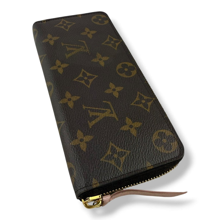 Louis Vuitton Clemence Brown Monogram Femme Wallet - Lux Central