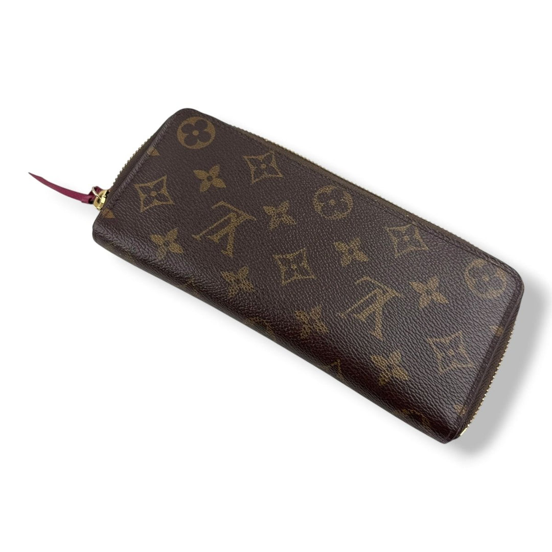 Louis Vuitton Clemence Brown Monogram Femme Wallet - Lux Central