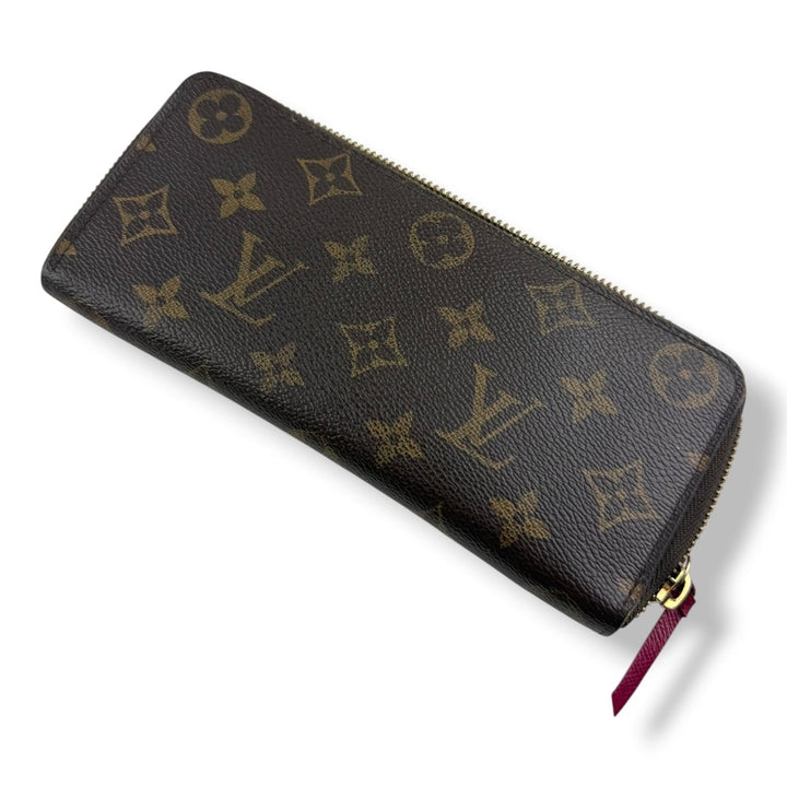Louis Vuitton Clemence Brown Monogram Femme Wallet - Lux Central