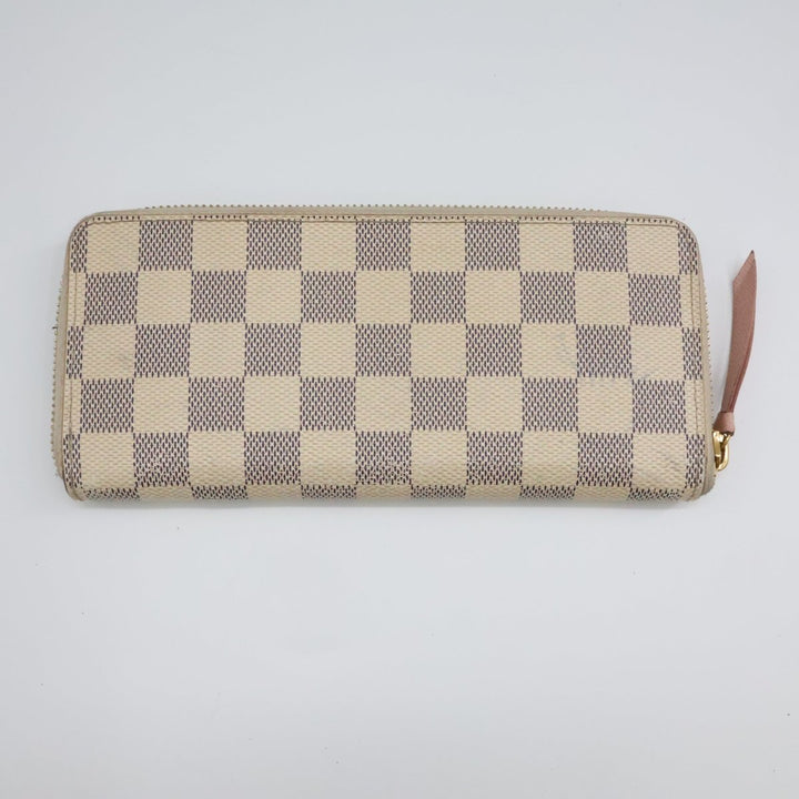 Louis Vuitton Clemence Damier Azur Femme Wallet - Lux Central