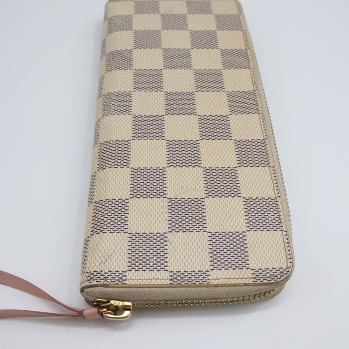 Louis Vuitton Clemence Damier Azur Femme Wallet - Lux Central