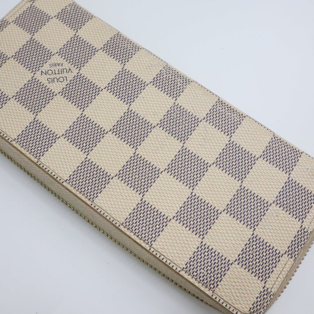 Louis Vuitton Clemence Damier Azur Femme Wallet - Lux Central