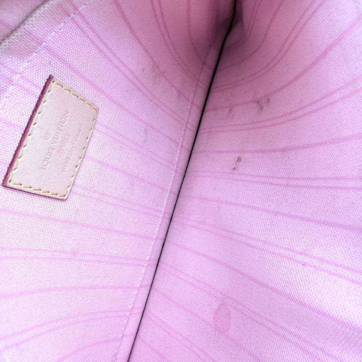 Louis Vuitton Damier Azur Neverfull Clutch Pouch - Lux Central