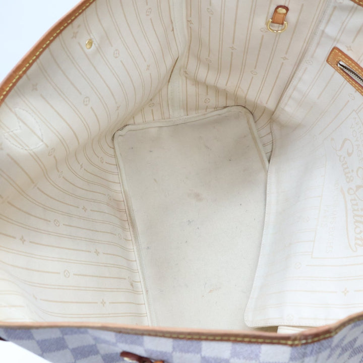 Louis Vuitton Damier Azur Neverfull GM Handbag - Lux Central