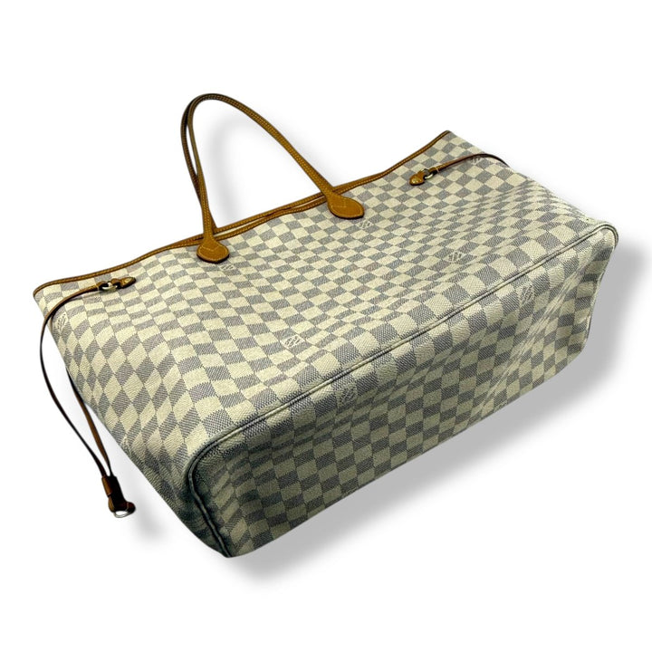 Louis Vuitton Damier Azur Neverfull GM Handbag - Lux Central