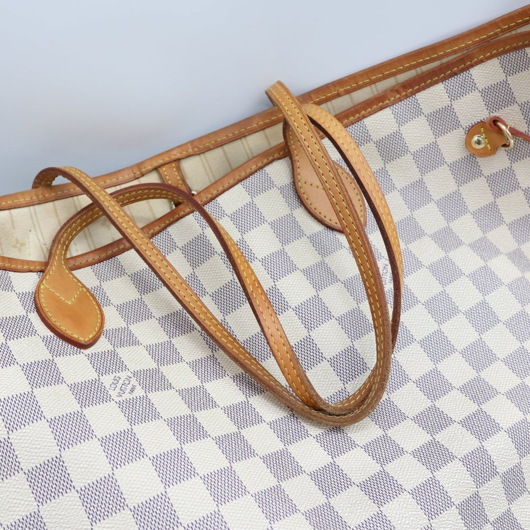 Louis Vuitton Damier Azur Neverfull GM Handbag - Lux Central