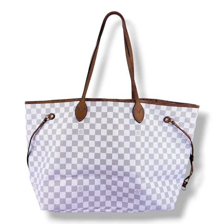 Louis Vuitton Damier Azur Neverfull GM Handbag - Lux Central
