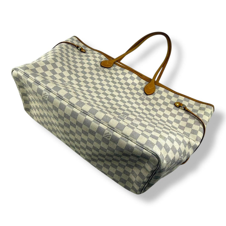 Louis Vuitton Damier Azur Neverfull GM Handbag - Lux Central