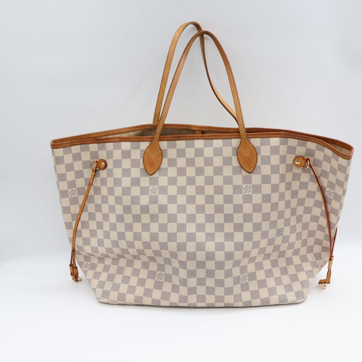 Louis Vuitton Damier Azur Neverfull GM Handbag - Lux Central
