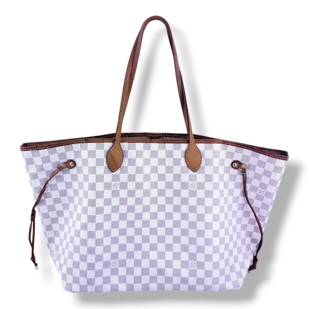 Louis Vuitton Damier Azur Neverfull GM Handbag - Lux Central