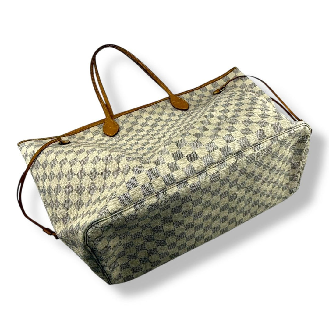 Louis Vuitton Damier Azur Neverfull GM Handbag - Lux Central