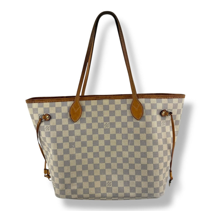 Louis Vuitton Damier Azur Neverfull MM Handbag - Lux Central