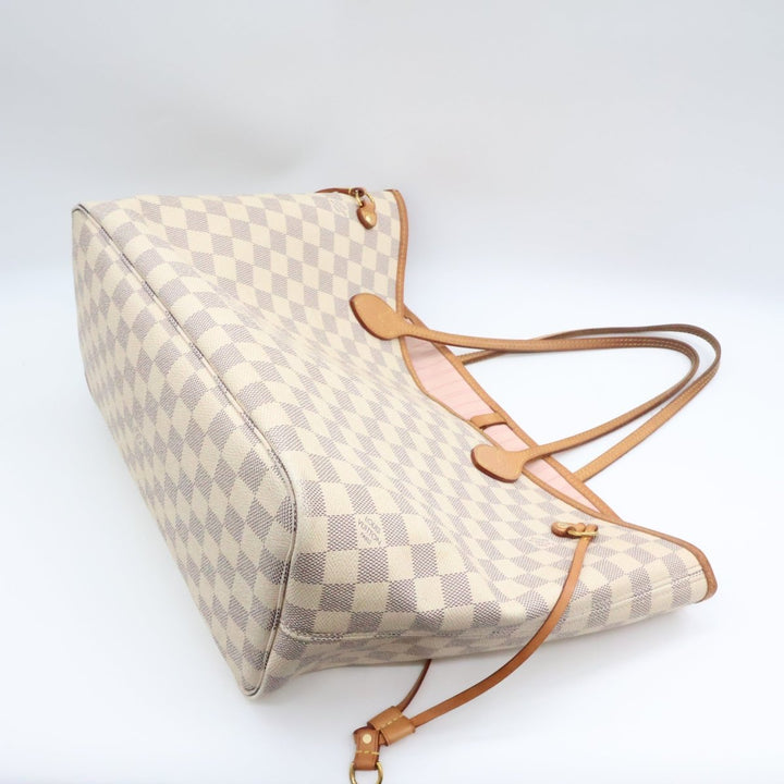 Louis Vuitton Damier Azur Neverfull MM Handbag - Lux Central
