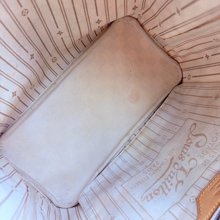 Louis Vuitton Damier Azur Neverfull MM Handbag - Lux Central