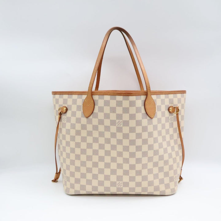 Louis Vuitton Damier Azur Neverfull MM Handbag - Lux Central