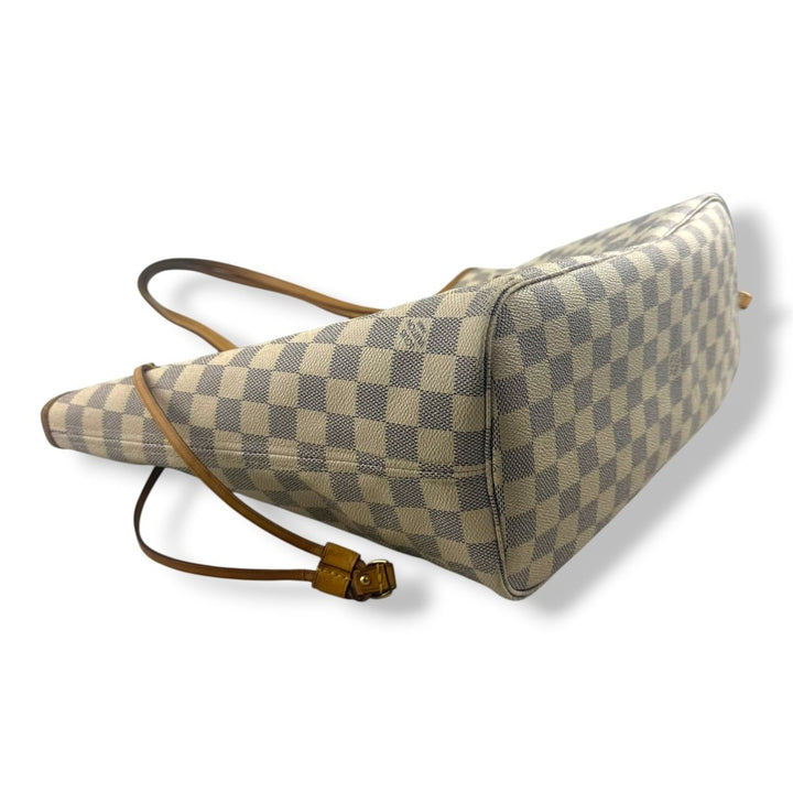 Louis Vuitton Damier Azur Neverfull MM Handbag - Lux Central