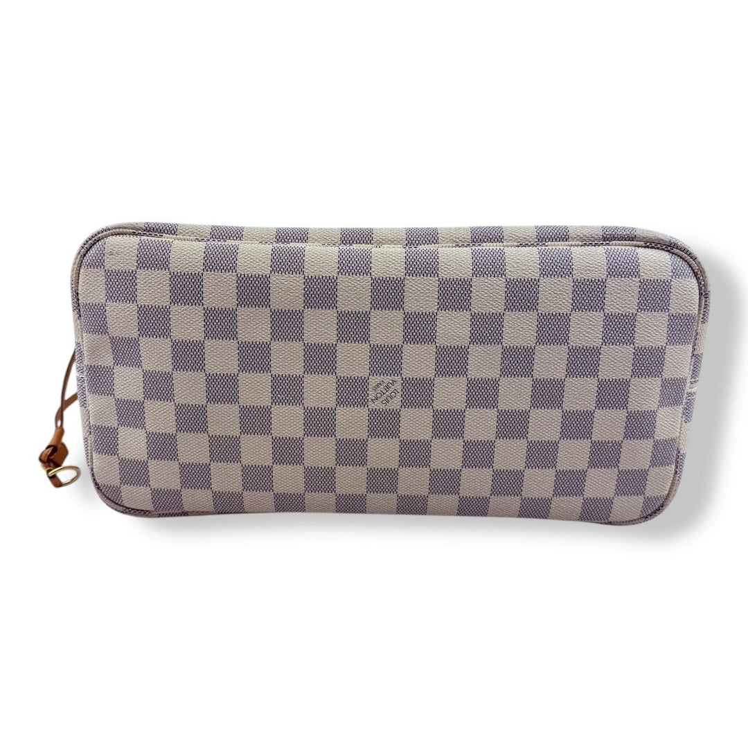 Louis Vuitton Damier Azur Neverfull MM Handbag - Lux Central