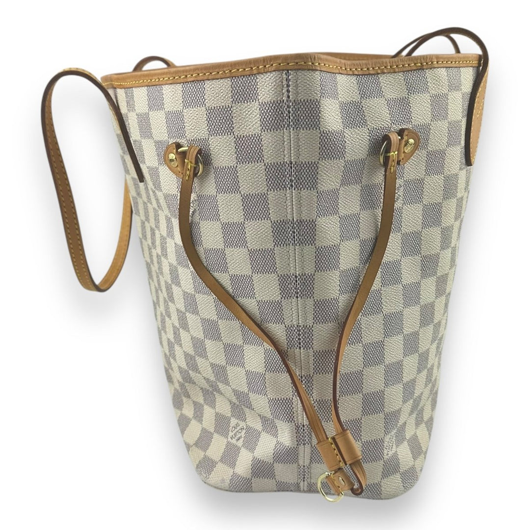 Louis Vuitton Damier Azur Neverfull MM Handbag - Lux Central