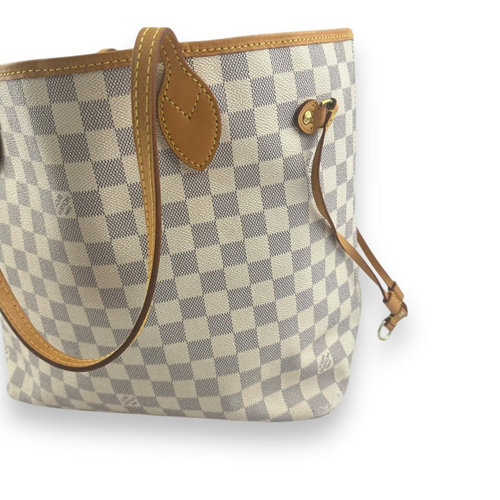 Louis Vuitton Damier Azur Neverfull MM Handbag - Lux Central