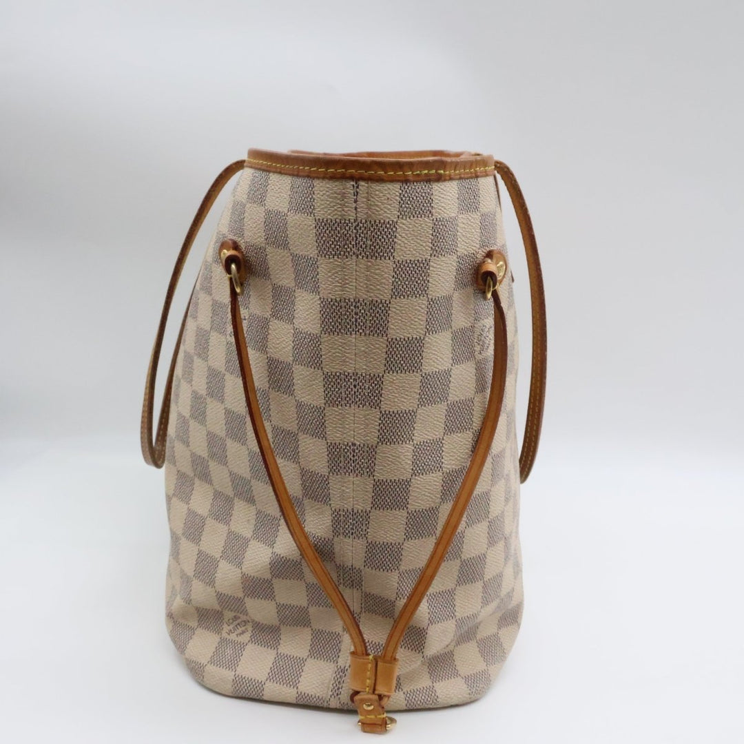 Louis Vuitton Damier Azur Neverfull MM Handbag - Lux Central