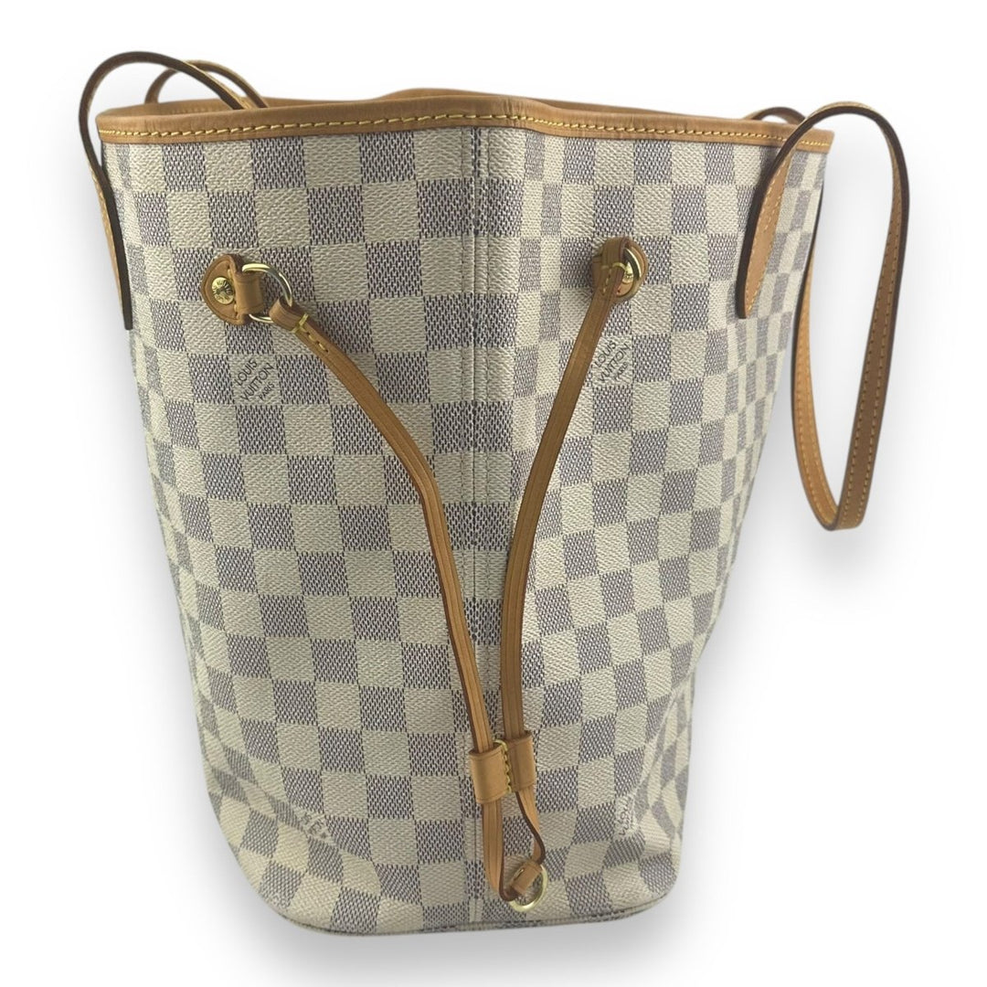 Louis Vuitton Damier Azur Neverfull MM Handbag - Lux Central