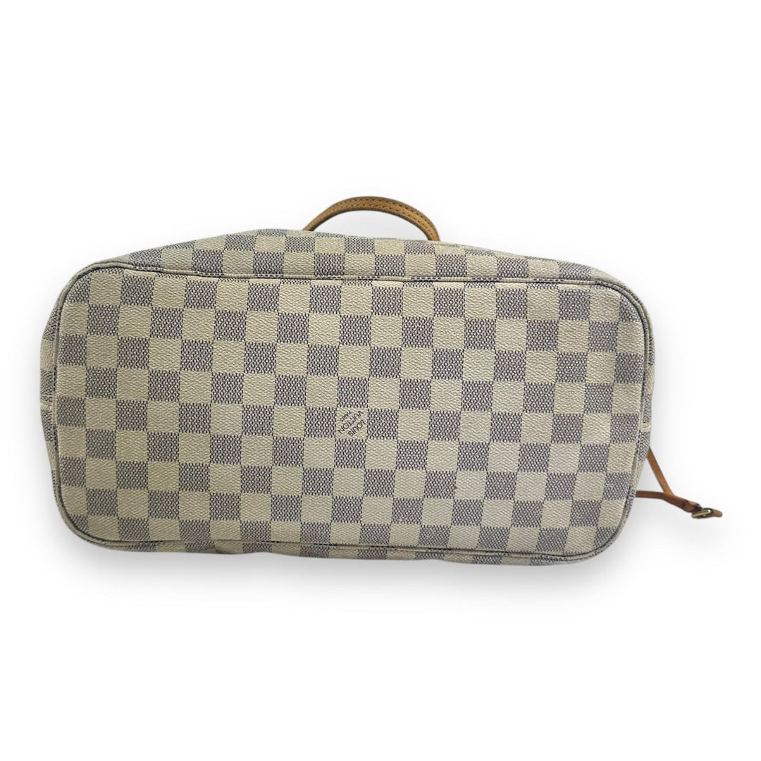 Louis Vuitton Damier Azur Neverfull MM Handbag - Lux Central