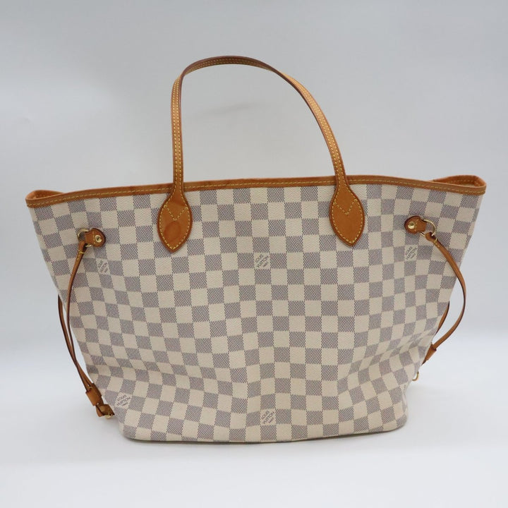 Louis Vuitton Damier Azur Neverfull MM Handbag - Lux Central