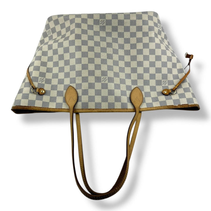 Louis Vuitton Damier Azur Neverfull MM Handbag - Lux Central