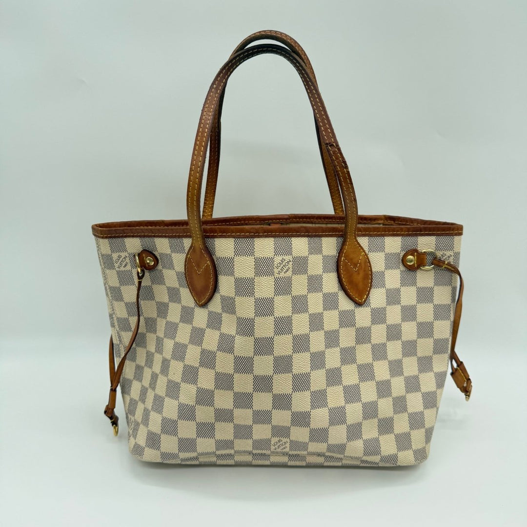 Louis Vuitton Damier Azur Neverfull PM Handbag - Lux Central
