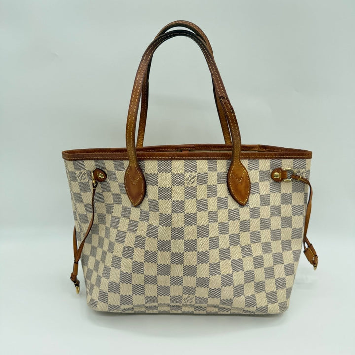 Louis Vuitton Damier Azur Neverfull PM Handbag - Lux Central