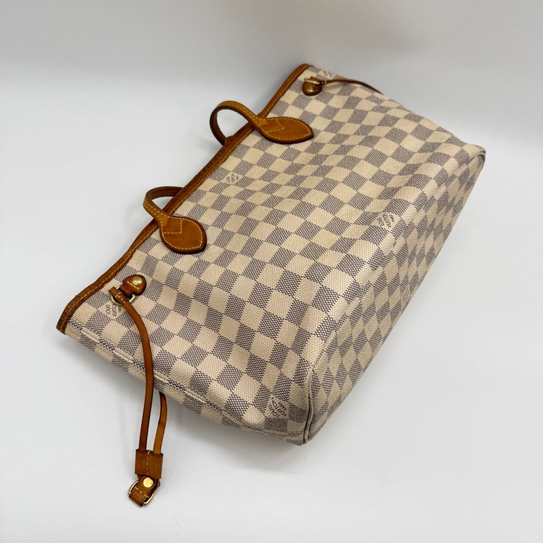 Louis Vuitton Damier Azur Neverfull PM Handbag - Lux Central