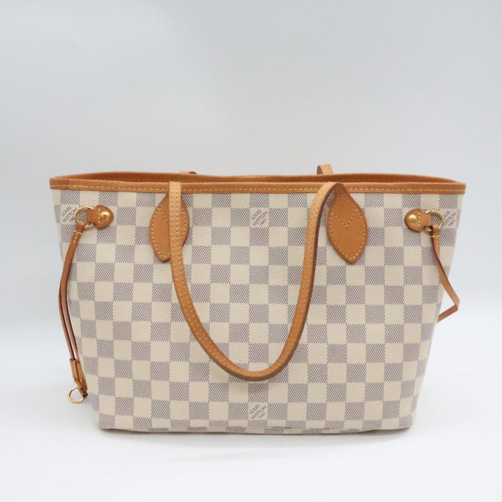 Louis Vuitton Damier Azur Neverfull PM Handbag - Lux Central