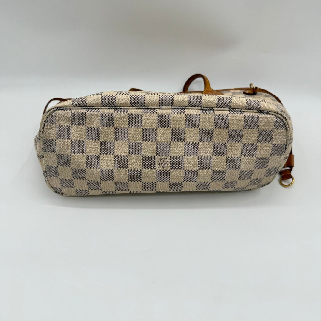 Louis Vuitton Damier Azur Neverfull PM Handbag - Lux Central